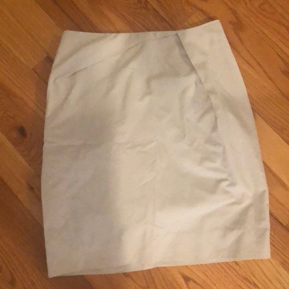 Marni Khaki Pleated Mini Skirt